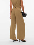 Vero Moda Pantalone Palazzo Donna 10340019 Kelp - Beige
