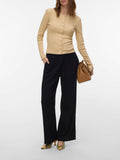 Vero Moda Pantalone Palazzo Donna 10340413 Black - Nero