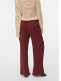 Vero Moda Pantalone Straight Jadina Donna 10342038 Andorra - Bordeaux