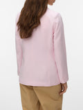Vero Moda Blazer Donna 10342502 PinK-A-Boo W. Black Pinstripe - Rosa