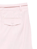 Vero Moda Pantalone Palazzo Donna 10342512 PinK-A-Boo W. Black Pinstripes - Rosa