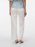Vero Moda Jeans Wide Donna 10342513 Ecru - Avorio