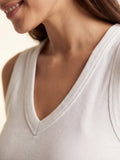 Vero Moda Top Donna 10342916 Snow White - Bianco