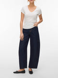 Vero Moda T-shirt Donna 10344229 Snow White - Bianco