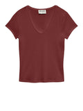 Vero Moda T-shirt Donna 10344229 Russet Brown - Marrone