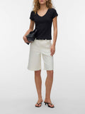Vero Moda T-shirt Donna 10344229 Black - Nero