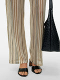 Vero Moda Pantalone Palazzo Donna 10344313 Black Demi - Multicolore