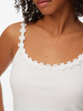 Vero Moda Canotta Donna 10344798 Snow White - Bianco