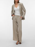 Vero Moda Pantalone Palazzo Donna 10344943 Pelican - Beige
