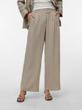 Vero Moda Pantalone Palazzo Donna 10344943 Pelican - Beige