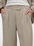 Vero Moda Pantalone Palazzo Donna 10344943 Pelican - Beige