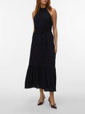 Vero Moda Vestito Longuette Donna 10345504 Black - Nero