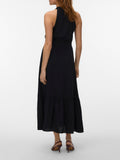 Vero Moda Vestito Longuette Donna 10345504 Black - Nero