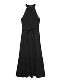 Vero Moda Vestito Longuette Donna 10345504 Black - Nero