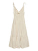 vero moda vestito longuette donna 10345603 oatmeal avorio 163471931