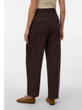 Vero Moda Pantalone Palazzo Donna 10345666 Chocolate Torte - Marrone