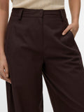Vero Moda Pantalone Palazzo Donna 10345666 Chocolate Torte - Marrone
