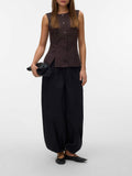 Vero Moda Gilet Donna 10345675 Chocolate Torte - Marrone