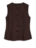 Vero Moda Gilet Donna 10345675 Chocolate Torte - Marrone