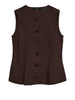 vero moda gilet donna 10345675 chocolate torte marrone 161701221