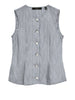 vero moda gilet donna 10345675 navy blazer snow white blu 164384199