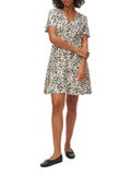 Vero Moda Vestito Mini Donna 10346102 Birch Kora - Bianco