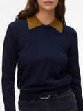 Vero Moda Pullover Donna 10347603 Night Sky - Blu