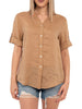 yes zee camicia casual camicia donna c231yz00 fango marrone 162179315