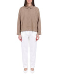 Yes Zee Camicia Casual Donna C414EM00 - Beige