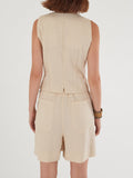 Yes Zee Gilet Donna G213EV00 - Beige