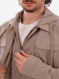 Yes Zee Giubbino Uomo J510KU00 Tortora Melange - Beige
