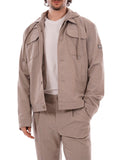 Yes Zee Giubbino Uomo J510KU00 Tortora Melange - Beige