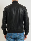 Yes Zee Giubbino di Pelle Uomo J552GO00 - Nero