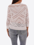 Yes Zee Maglia Donna M437BR00 Gesso - Avorio