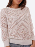 Yes Zee Maglia Donna M437BR00 Gesso - Avorio