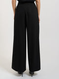 Yes Zee Pantalone Palazzo Donna P333CB00 - Nero