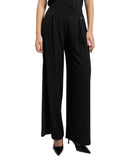 Yes Zee Pantalone Palazzo Donna P333CB00 - Nero