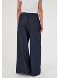 Yes Zee Pantalone Palazzo Donna P386EE00 Rinse - Denim