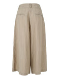 Yes Zee Pantalone Palazzo Donna P494EM00 - Beige