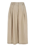 Yes Zee Pantalone Palazzo Donna P494EM00 - Beige