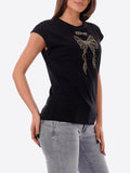 Yes Zee T-shirt Donna T215TL00 - Nero