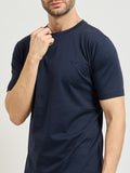 Yes Zee T-shirt Uomo T717MH00 - Blu
