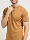 Yes Zee T-shirt Uomo T722TL00 Tabacco - Marrone