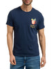 yes zee t shirt uomo t727sg04 blu 160340568