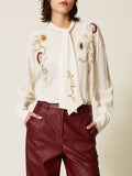 Actitude Blusa Donna 262AP2241 Neve - Bianco