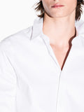 Armani Exchange Camicia Classica Uomo 8NZCBDZN10Z White/white - Bianco
