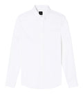 Armani Exchange Camicia Classica Uomo 8NZCBDZN10Z White/white - Bianco