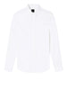 armani exchange camicia classica uomo 8nzcbdzn10z white white bianco 162427900