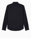 Armani Exchange Camicia Classica Uomo 8NZCBDZN10Z Black - Nero