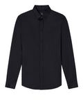 Armani Exchange Camicia Classica Uomo 8NZCBDZN10Z Black - Nero